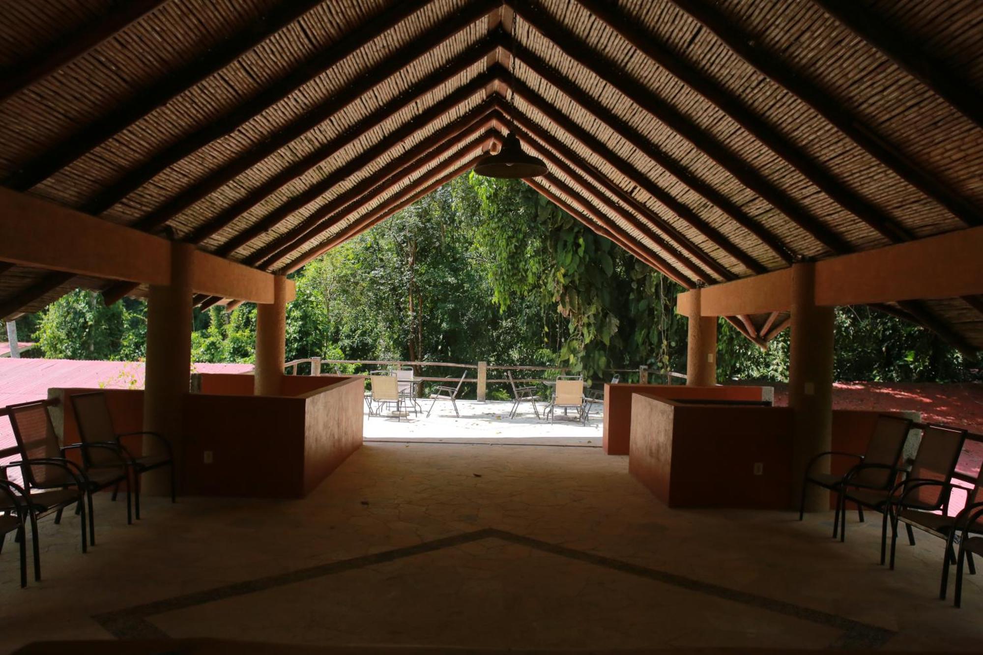 Canto De La Selva Jungle Lodge Selva Lacandona Chiapas Galaxia Exterior foto